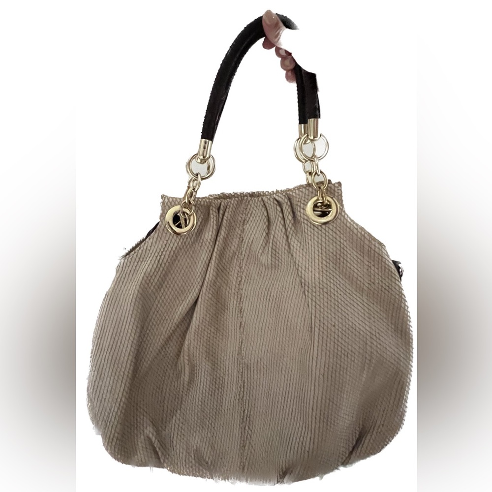 Cynthia Rowley textured large handbag